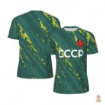 Maillot bleu avec impact visuel