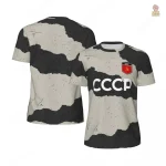 Maillot Communiste Retro Bleu - vue 2