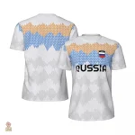 Maillot Russie avec motifs historiques