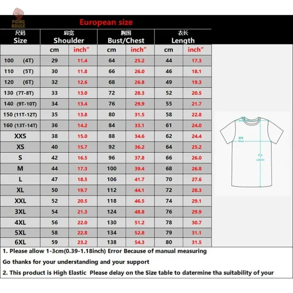 Maillot rouge PCC pour fans