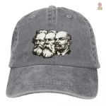 Casquette Marx Engels Lénine pour les passionnés de communisme