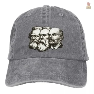 Casquette Marx Engels Lénine pour les passionnés de communisme