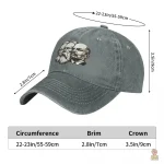 Casquette à visière avec design Marx Engels Lénine