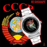 Montre à quartz CCCP, style vintage et unique
