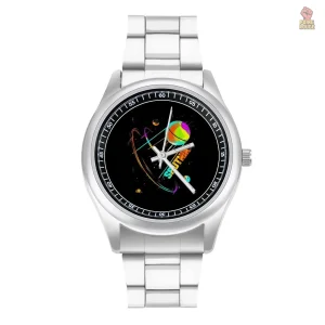 Montre CCCP Sputnik Saturn, style vintage communiste