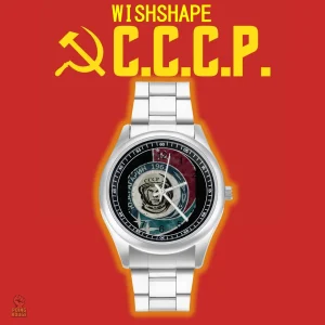 Montre au style révolutionnaire inspirée par l'URSS