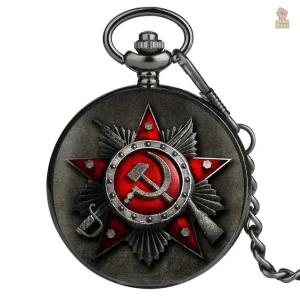 Montre de poche soviétique "Étoile Rouge