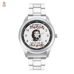 Montre militaire citation "Standing" au style communiste