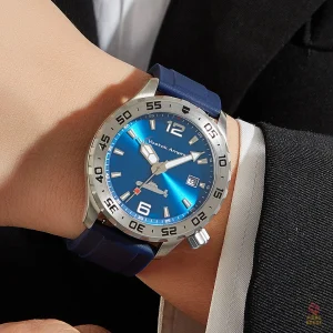 Bracelet coloré de montre inspirée par le style communiste