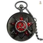 Design sobre et élégant de montre de poche