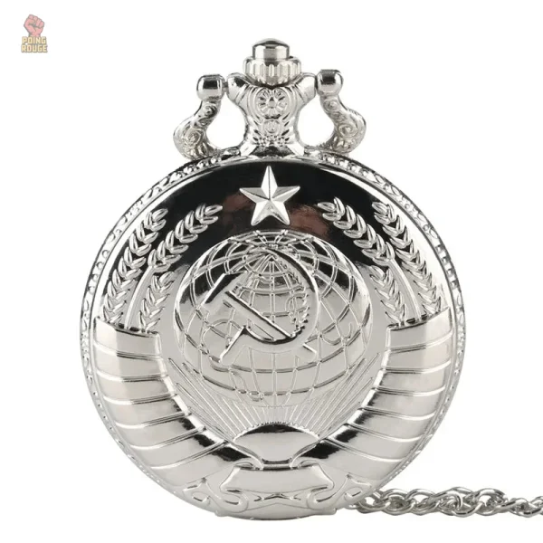 Montre de poche noire au charme historique