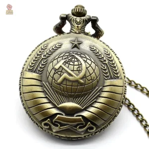 Montre de poche URSS en bronze