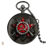 Montre communiste en bronze, style intemporel