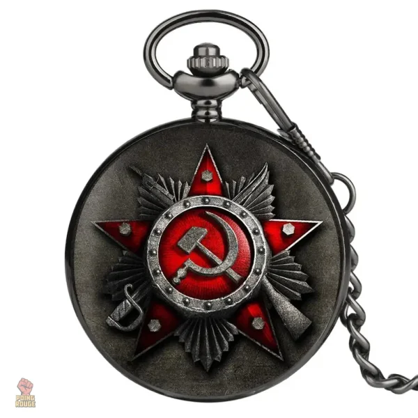 Montre communiste en bronze, style intemporel