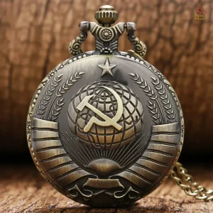 Montre communiste en bronze vintage