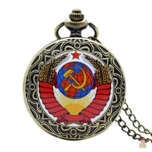 Montre poche vintage emblème de l'URSS