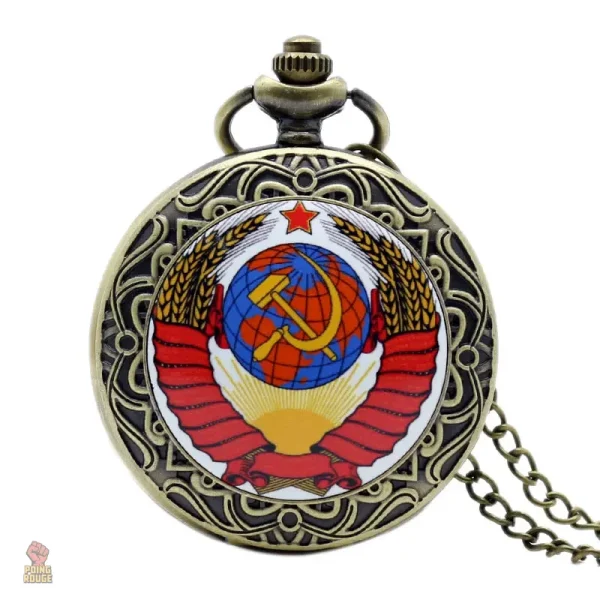 Style classique de montre de poche soviétique