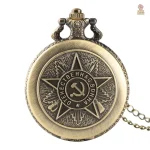 Horloge de poche argentée d'époque