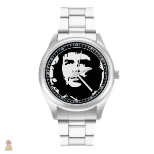 Montre révolutionnaire noir et blanc au design communiste