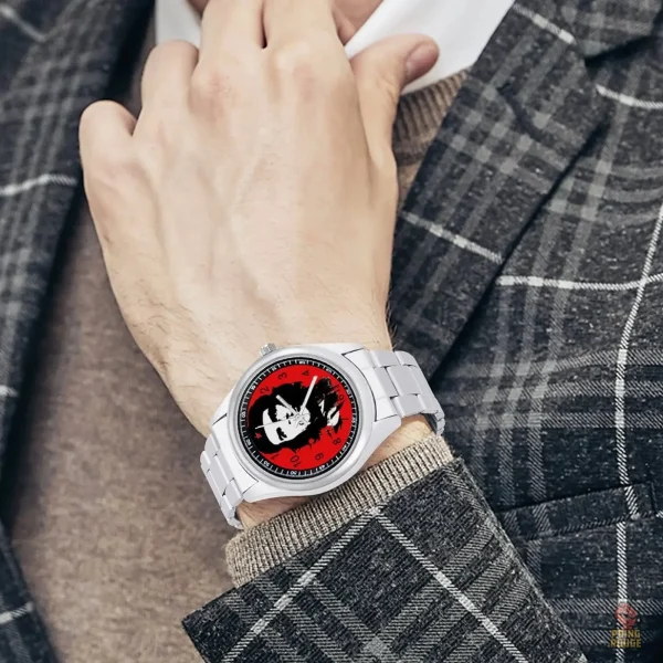 Montre à l'esthétique engagée et militante