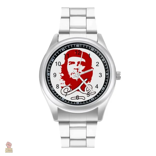 montre-rouge-marteau-faucille-1 Montre rouge avec symbole communiste, marteau et faucille