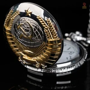 Montre soviétique multicolore en alliage