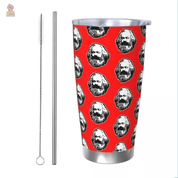 Mug Marx rouge, parfait pour les passionnés de politique