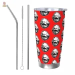 Mug isotherme au style révolutionnaire en acier