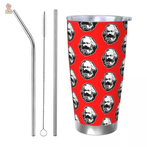Mug isotherme au style révolutionnaire en acier