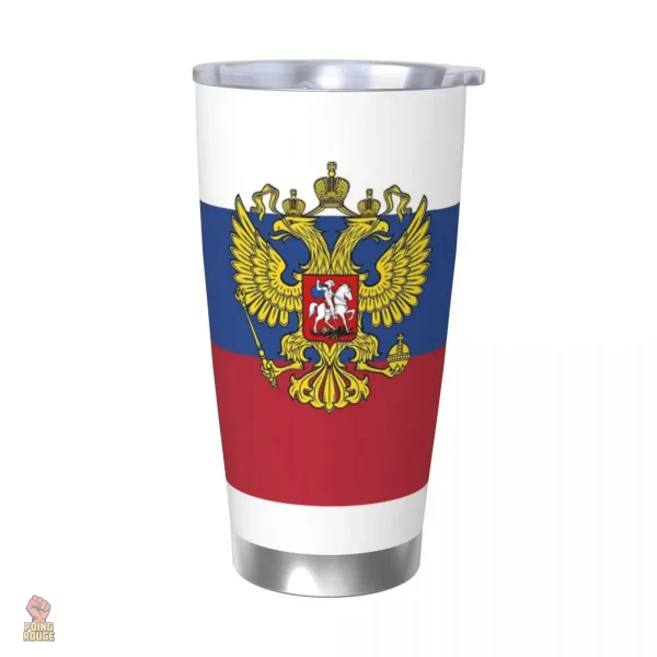 mug-isotherme-russie-avec-aigle-imperial-en-acier-inoxydable-1 Mug isotherme aigle impérial Russie