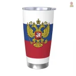 Mug isotherme au motif d'aigle