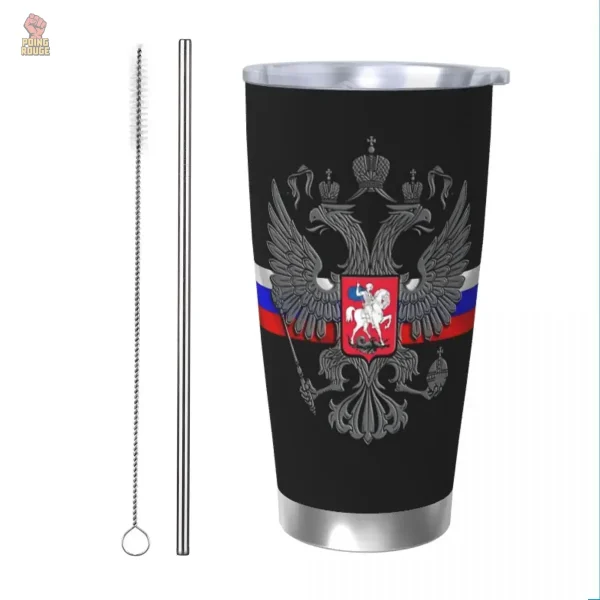 Accessoire isotherme Russie aigle noir