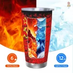 Mug isotherme au look communiste distinctif