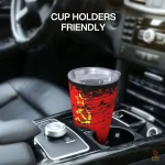 Mug soviétique rouge, parfait pour les boissons chaudes