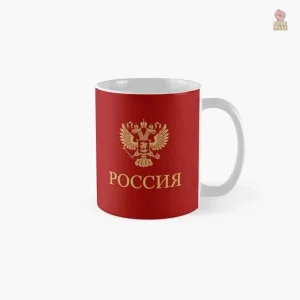 Mug classique en céramique soviétique