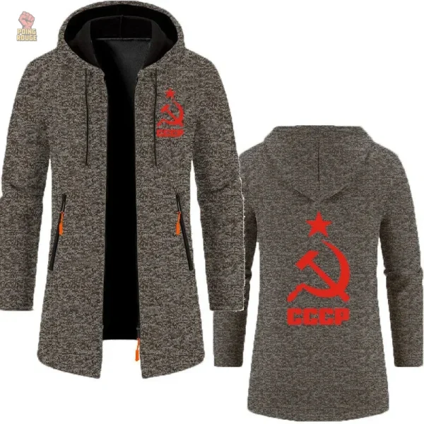 Vêtement communiste, parka CCCP, design iconique