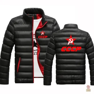 Parka doudoune CCCP URSS avec col officier