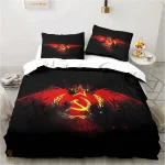 Draps CCCP avec motif de la carte de l'URSS