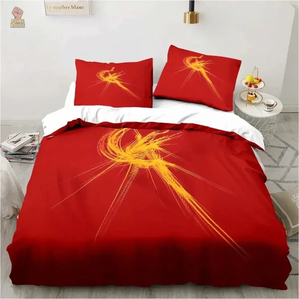 Design unique de lit CCCP, faucille et marteau doré