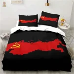 Draps uniques célébrant l'héritage de l'URSS