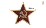 Élément décoratif : aigle bicéphale en métal doré