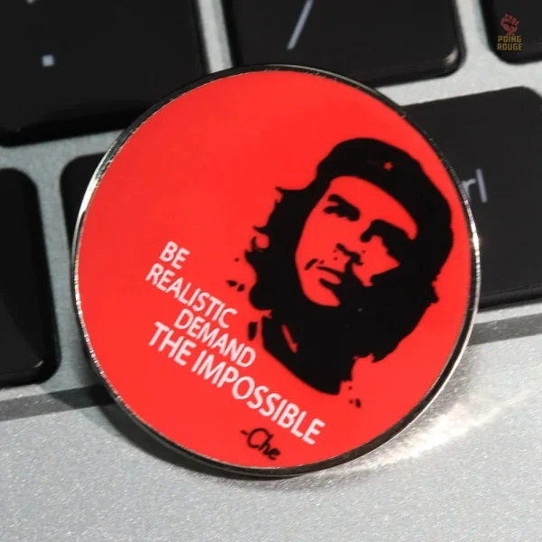 pin-badge-che-guevara-portrait-signature-metal-dore-rond-1 Pin badge Che Guevara en métal doré rond