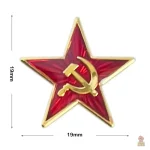 Pin badge Che Guevara en métal émaillé avec drapeau cubain