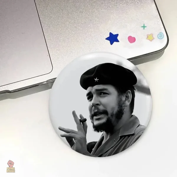 Macaron Che Guevara, design rond et vibrant