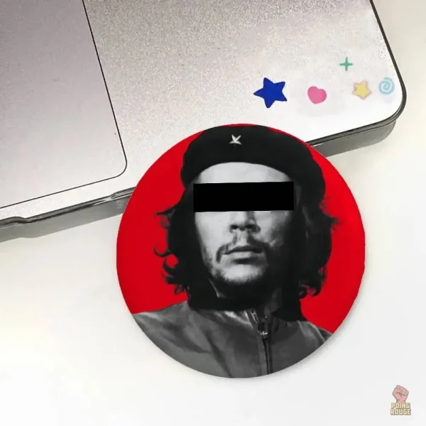 Badge rond Che Guevara, idéal pour les collectionneurs