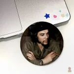 Macaron iconique Che Guevara, touche rétro