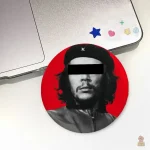 Insigne Che Guevara avec texte circulaire autour