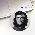 Insigne rouge Che Guevara, style rétro