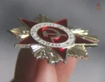 Accessoire historique, pin commémoratif Guerre Patriotique 2ème classe
