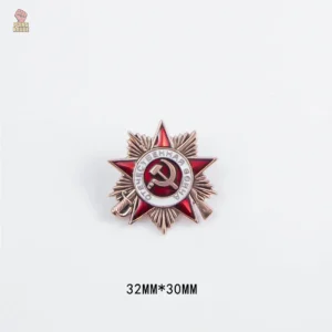 PIN ORDRE GUERRE PATRIOTIQUE BRONZE CCCP 32MM
